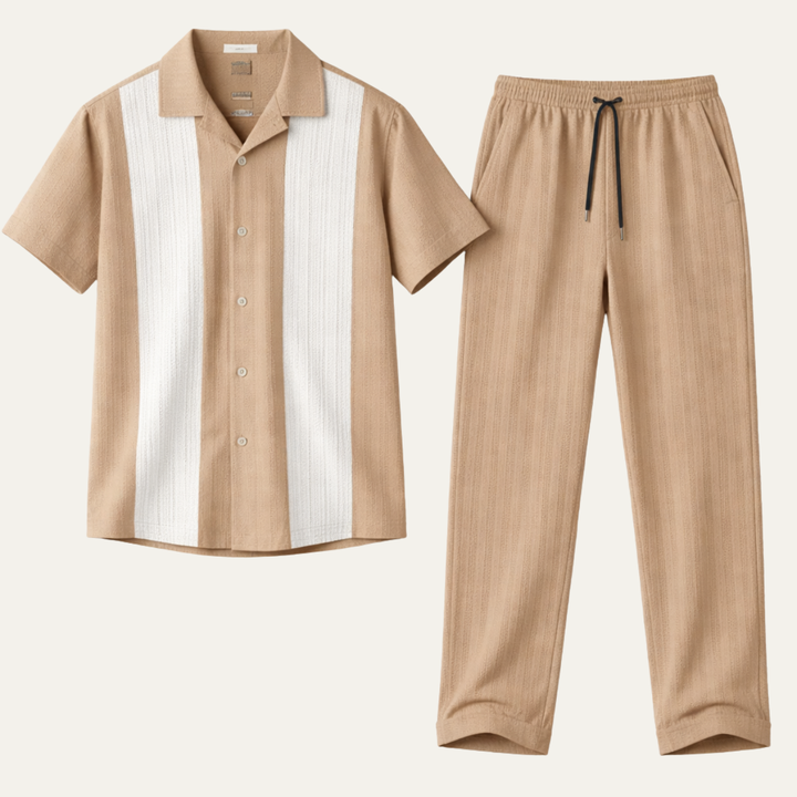 Anton™ | Modernes Sommer-Set Hemd & Hose
