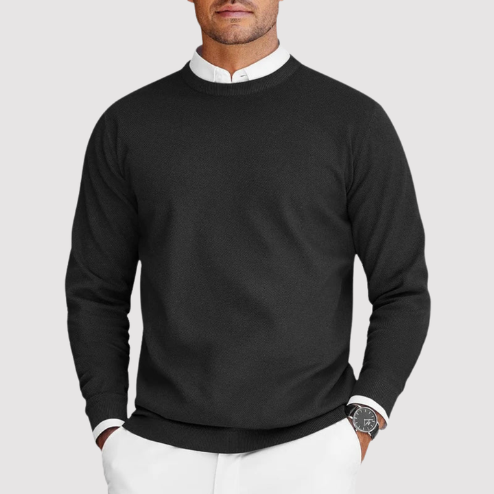 Konstantin™ | Strickpullover mit Rundhalsausschnitt