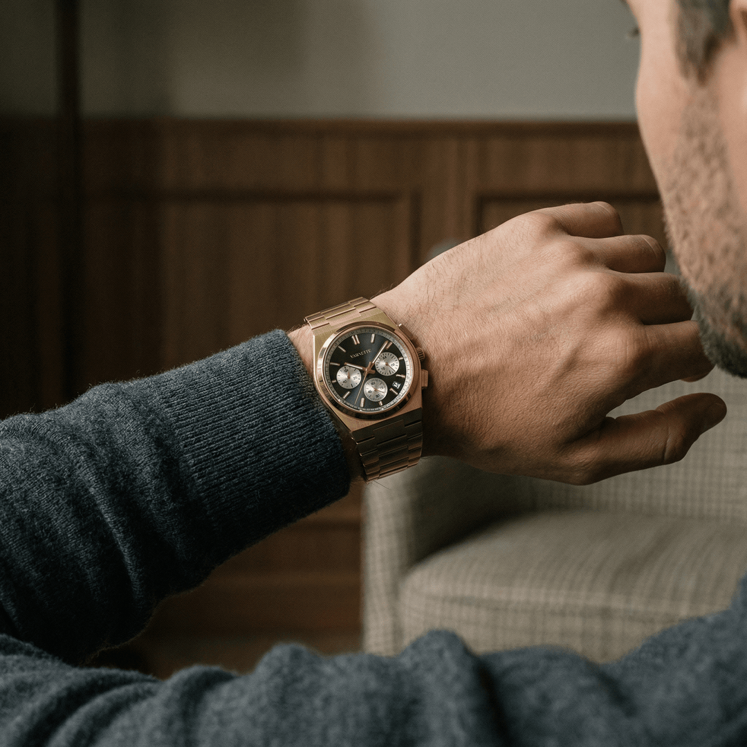 Urban™ | Zeitlose Edelstahl-Quarzuhr mit Armband