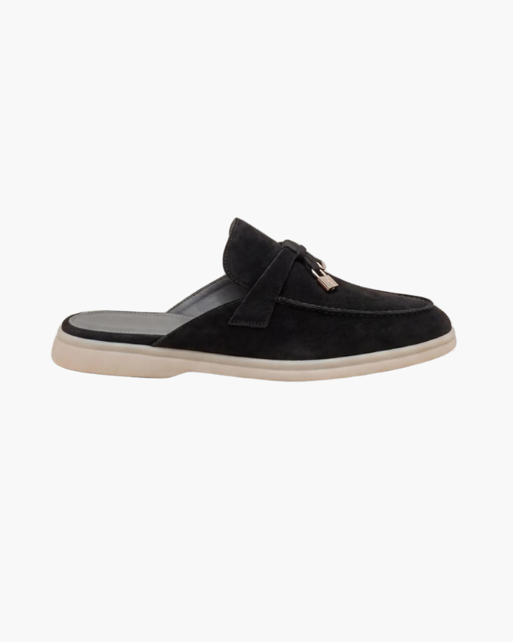 Konrad™ | Eleganter Mule Schwarz
