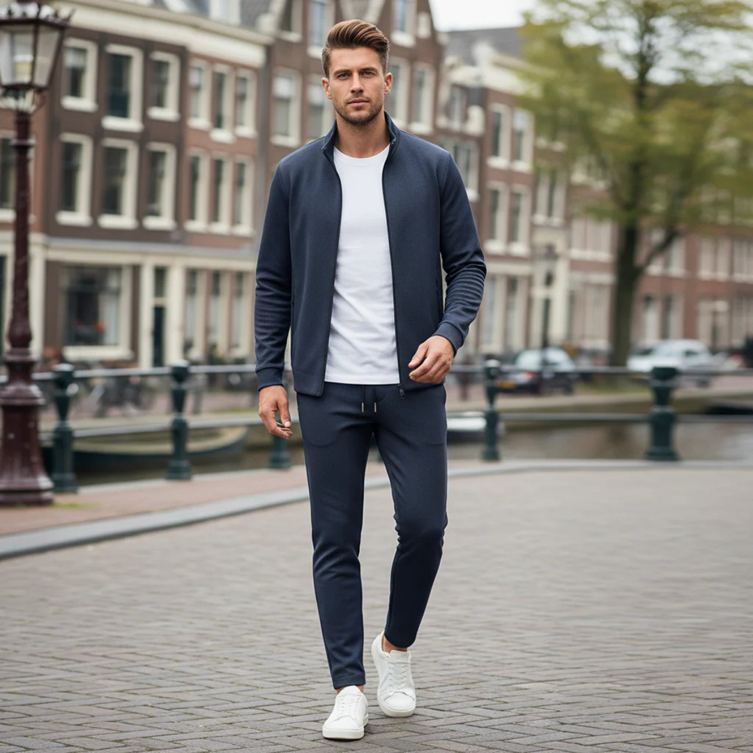 Christian™ | Modernes Set Jacke & Jogger