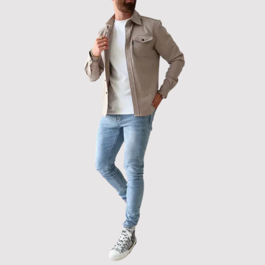 Malte™ | Overshirt mit zwei Brusttaschen