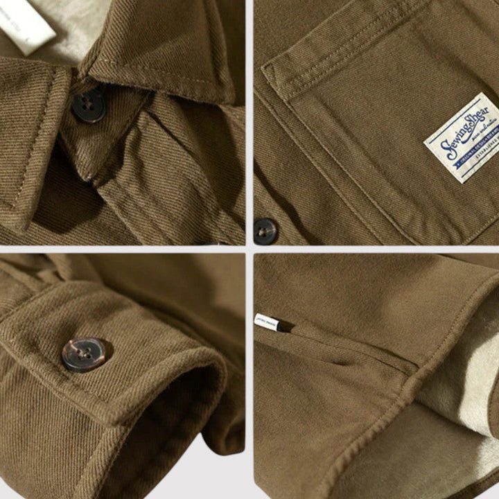 Reinhold™ | Cargo-Jacke mit Brusttasche