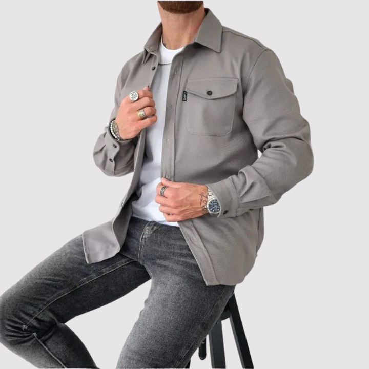 Malte™ | Overshirt mit zwei Brusttaschen