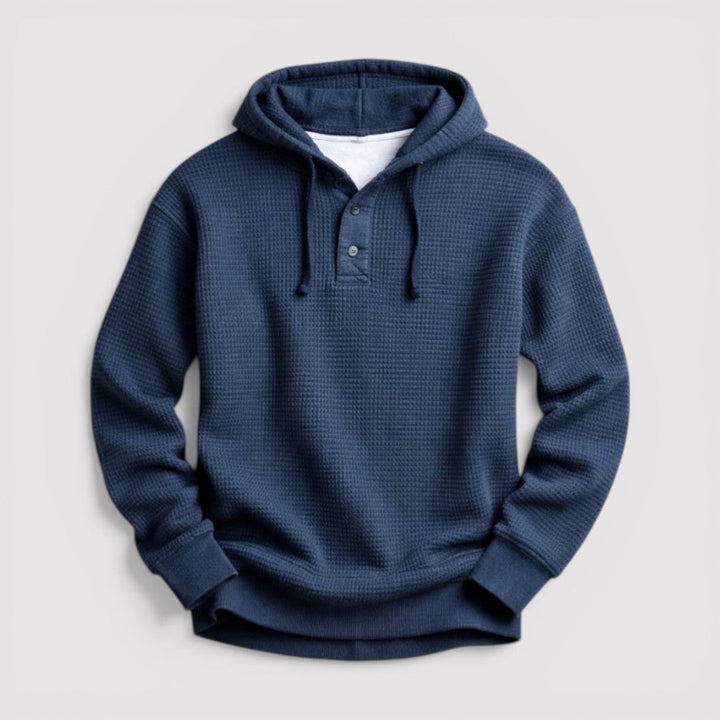 Tore™ | Wabenartiger Hoodie mit Kordelzug