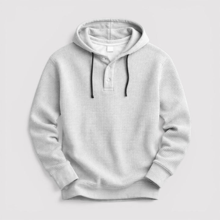 Tore™ | Wabenartiger Hoodie mit Kordelzug