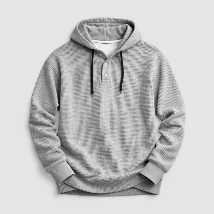 Tore™ | Wabenartiger Hoodie mit Kordelzug