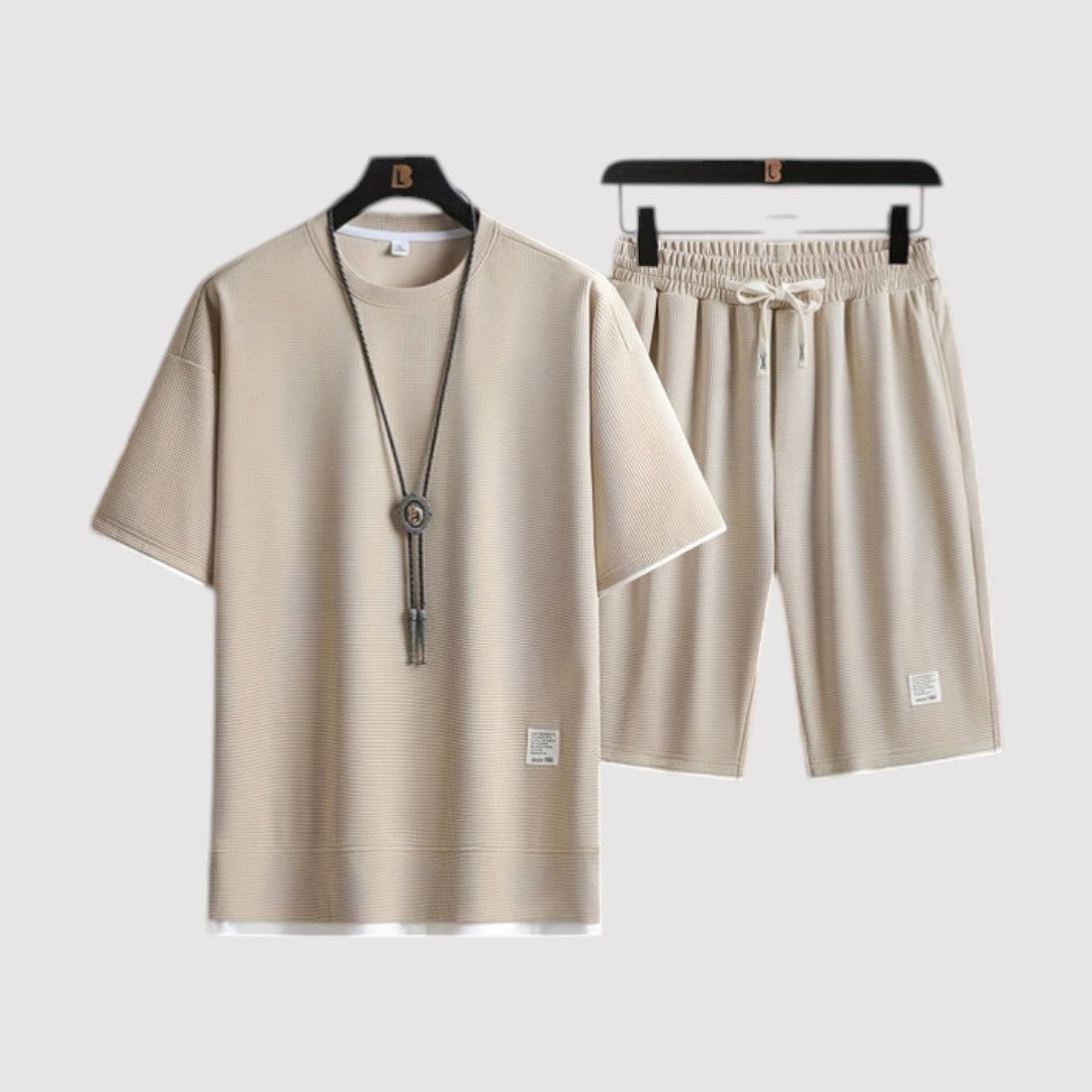 Volker™ | T-Shirt-Shorts-Set mit Tunnelzug