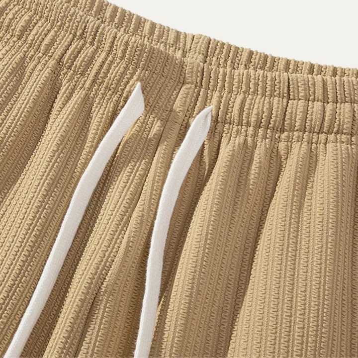 Hannes™ | Strukturiertes Sommer-Set T-Shirt & Shorts