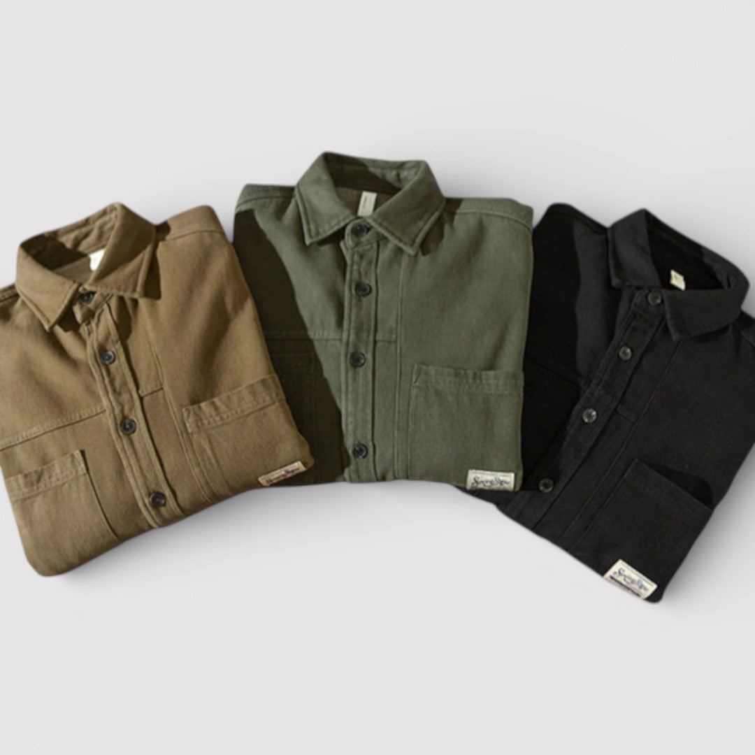 Reinhold™ | Cargo-Jacke mit Brusttasche