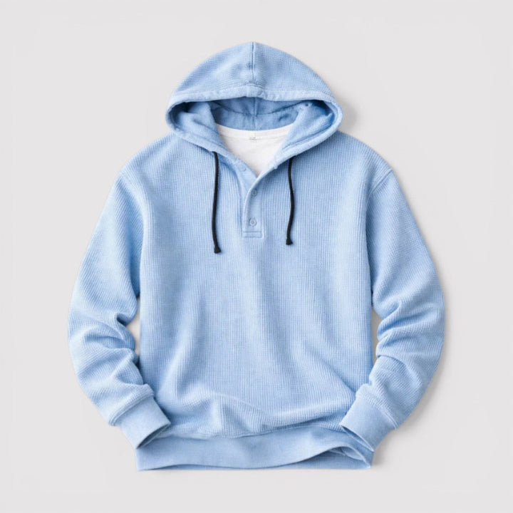 Tore™ | Wabenartiger Hoodie mit Kordelzug