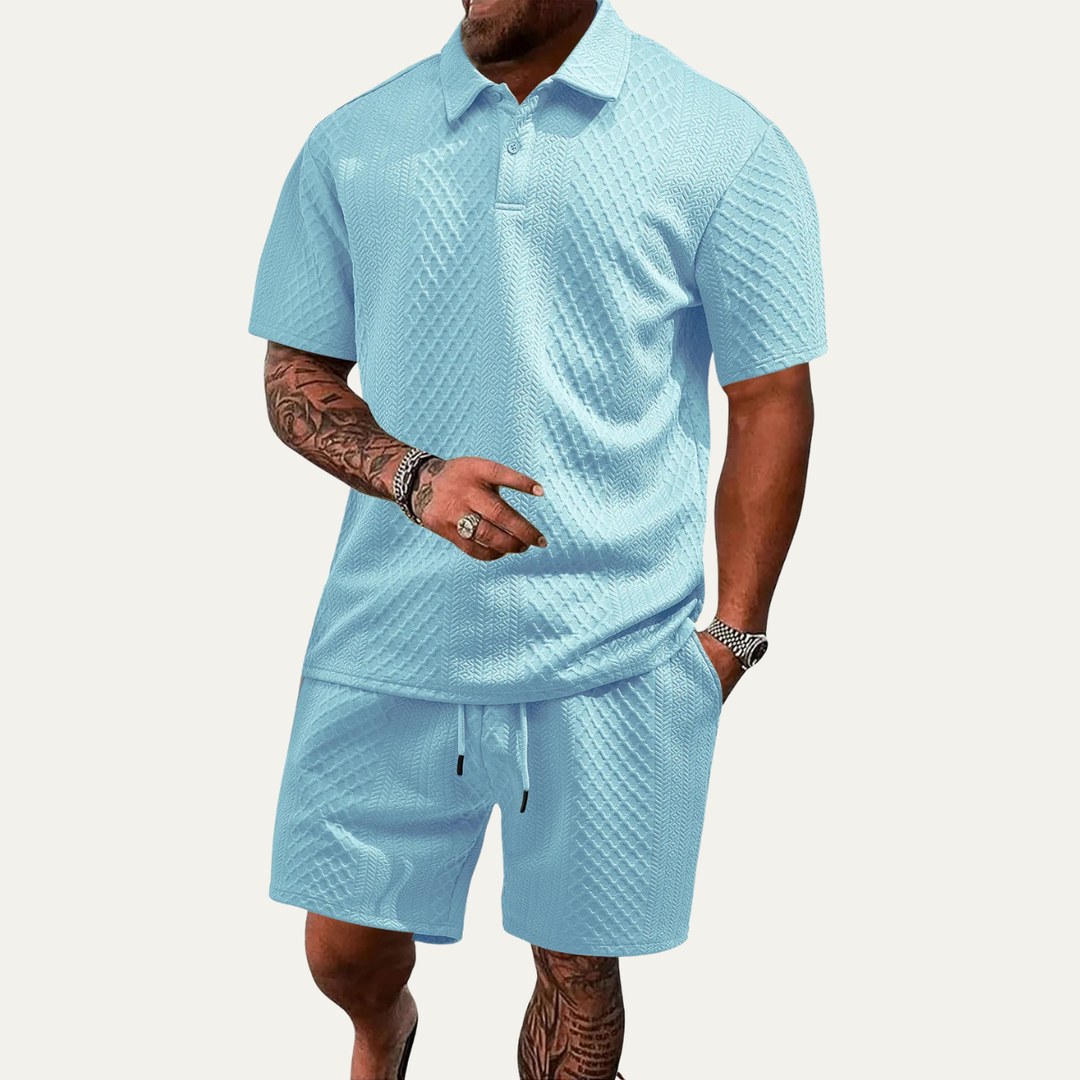 Noah™ | Sommer-Set Polo & Shorts