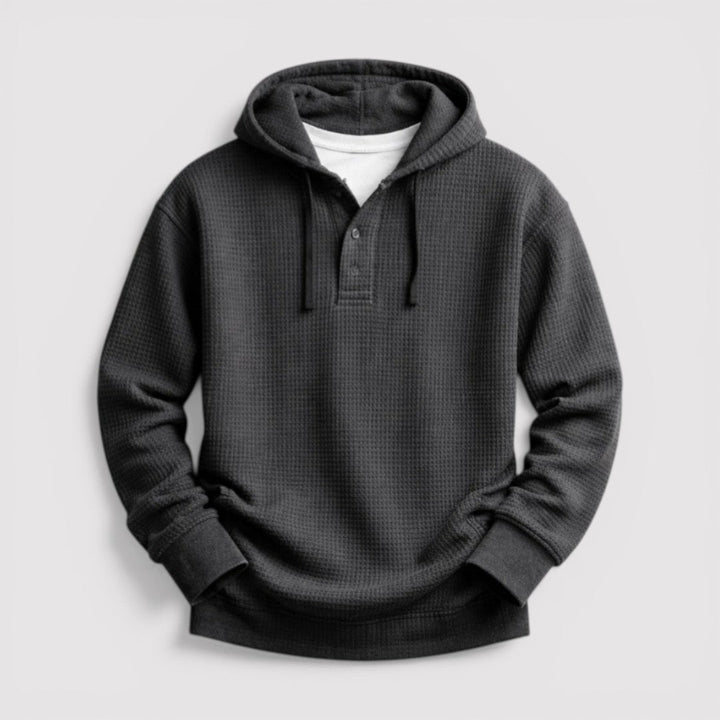 Tore™ | Wabenartiger Hoodie mit Kordelzug