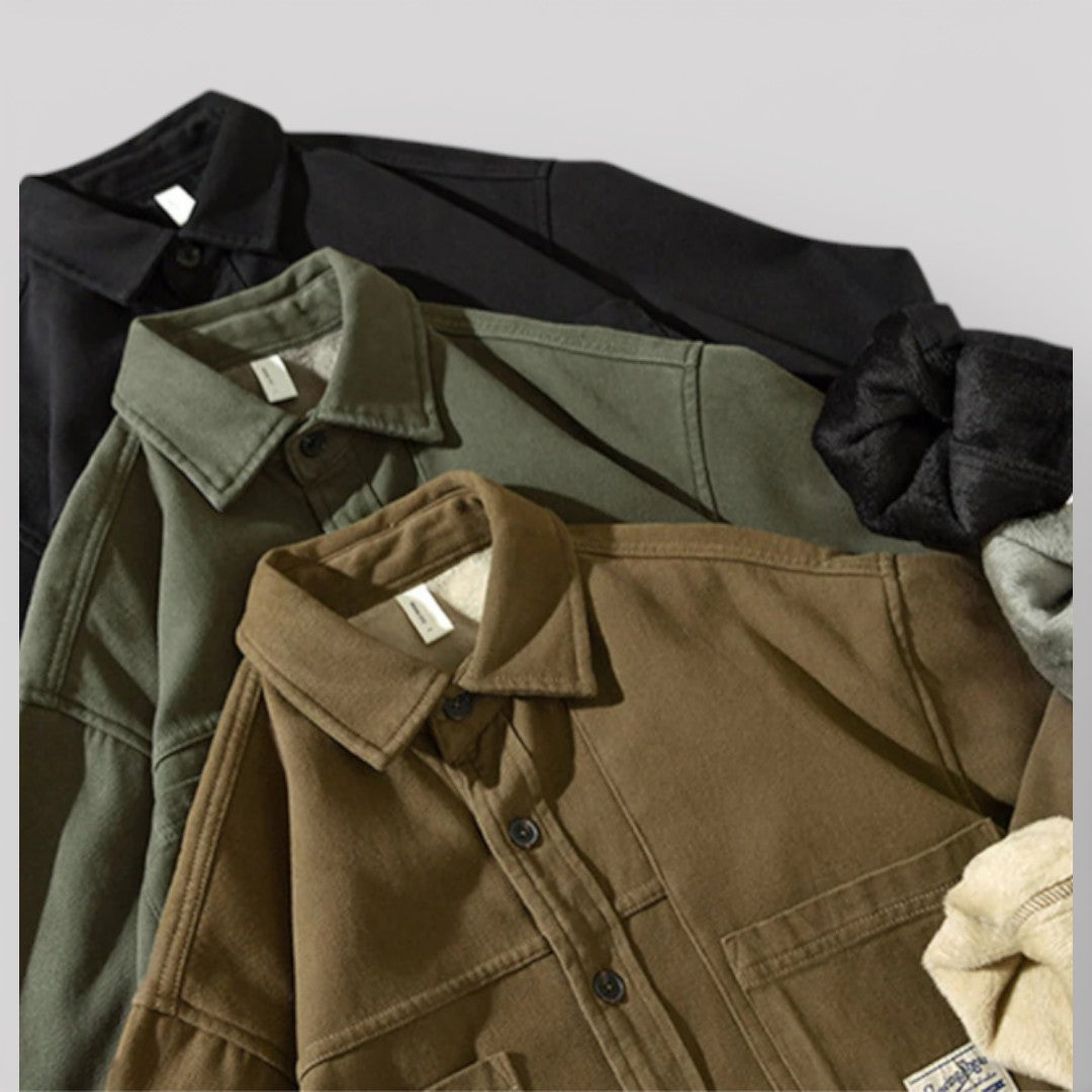 Reinhold™ | Cargo-Jacke mit Brusttasche
