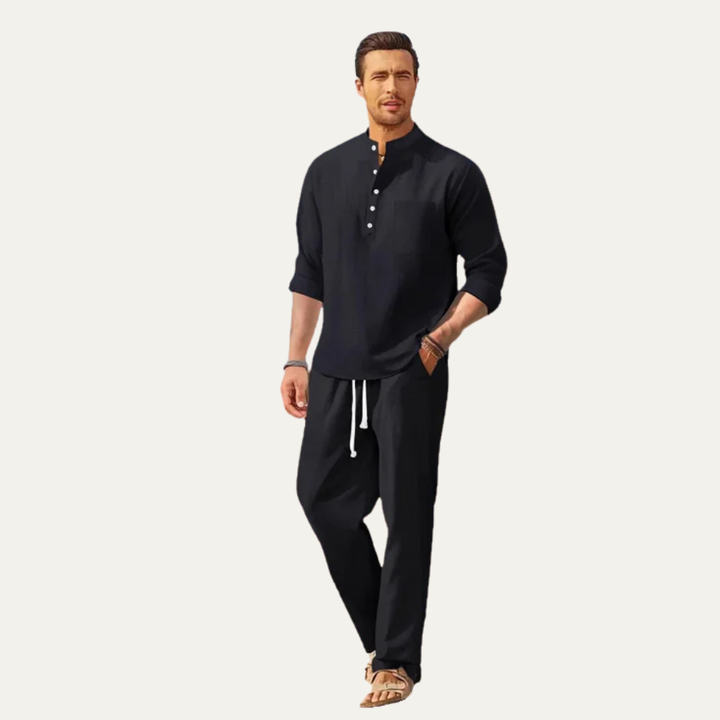 Mats™ | Relaxtes Sommer-Set Hemd & Hose
