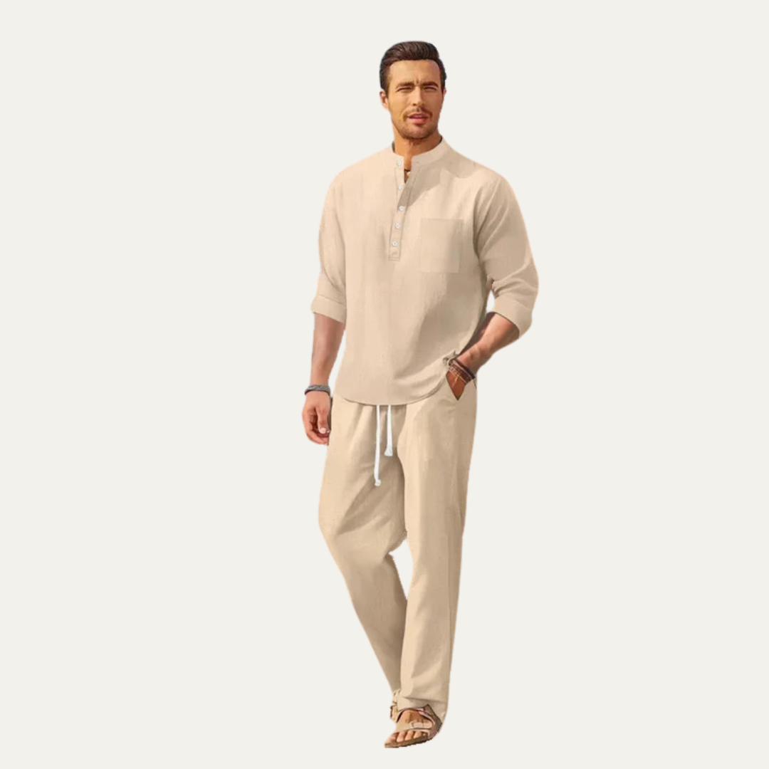 Mats™ | Relaxtes Sommer-Set Hemd & Hose