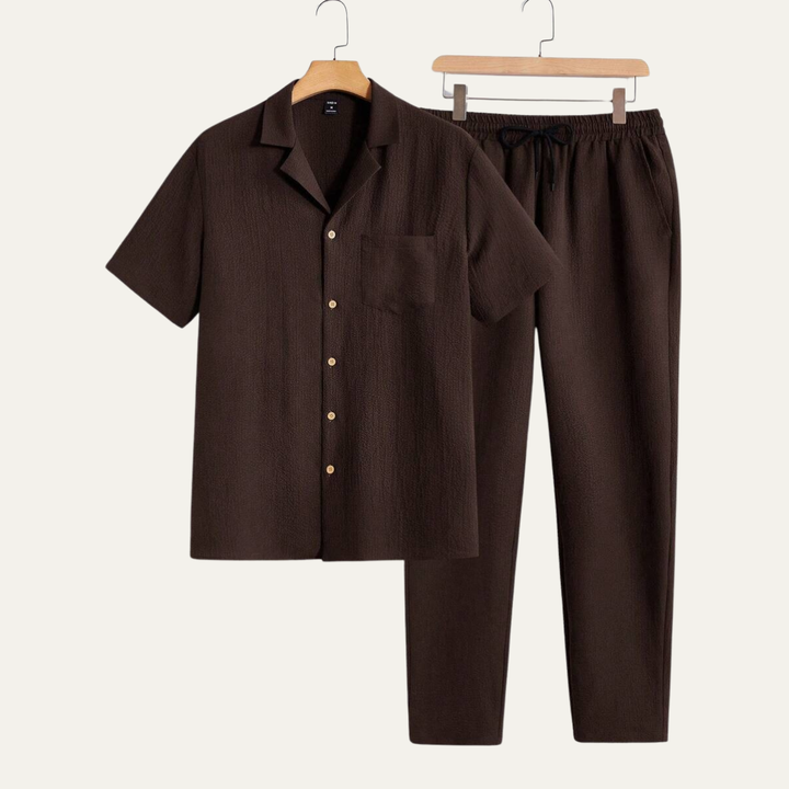 Johannes™ | Lässiges Sommer-Set Hemd & Hose