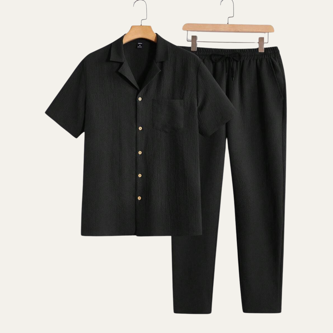 Johannes™ | Lässiges Sommer-Set Hemd & Hose