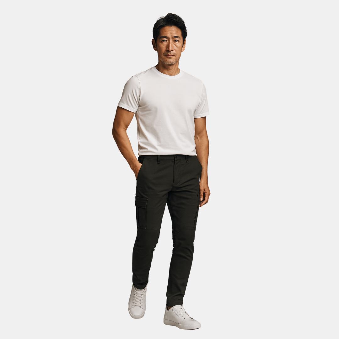 Poldi™ | Komfort-Cargohose mit Gummibund