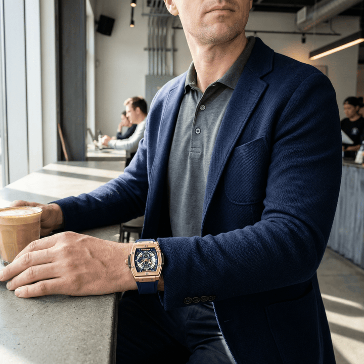 Anton™ | Raffinierte Quarzuhr Edelstahl