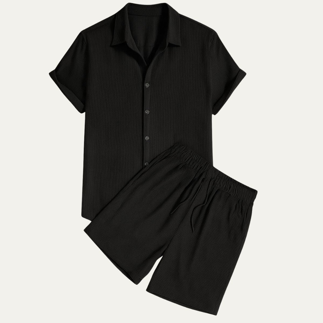 Luis™ | Mediterranes Sommer-Set Hemd & Hose