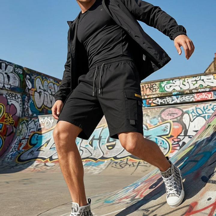 Adrian™ | Leichte Cargo-Shorts mit Seitentaschen