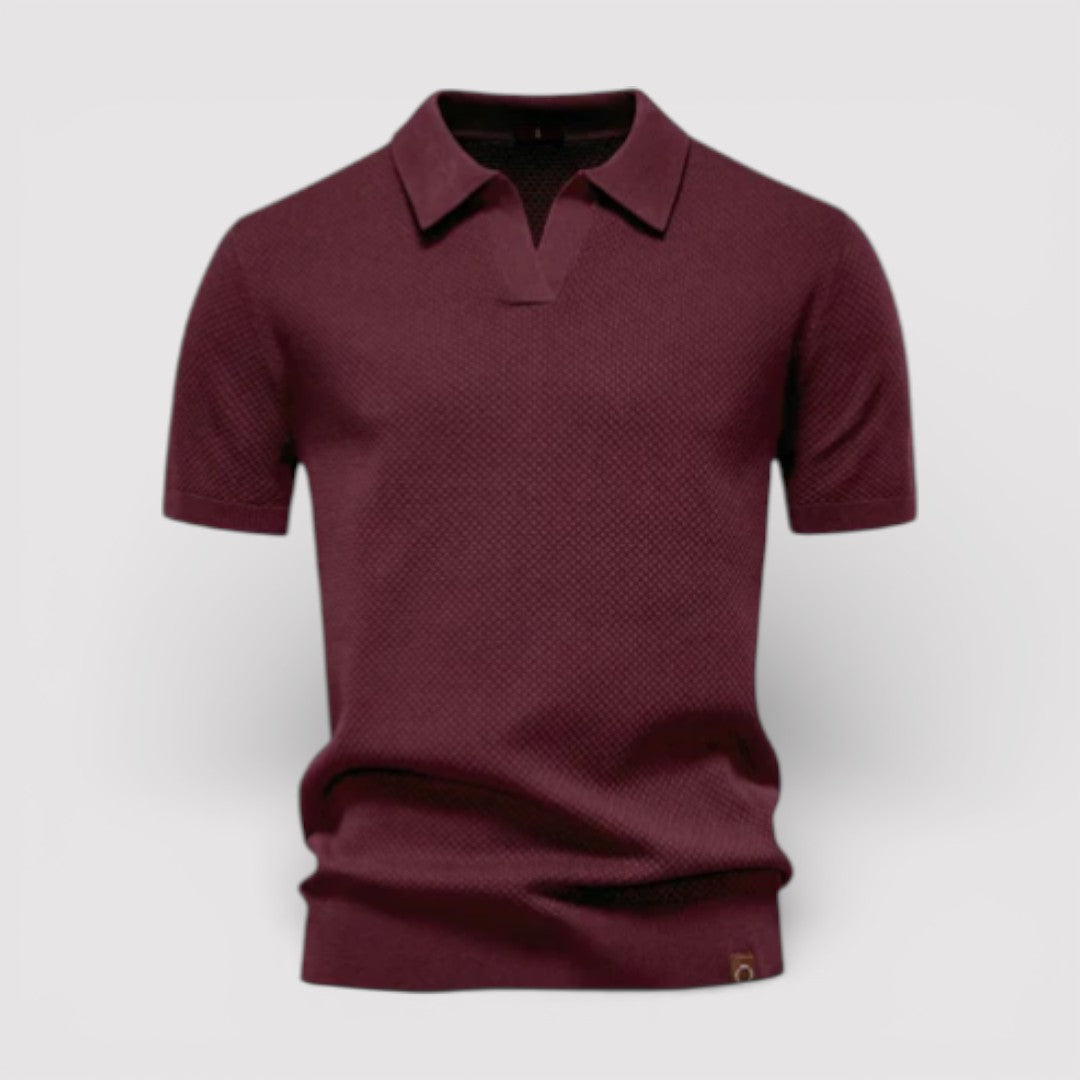Emilian™ | Schlichtes Poloshirt ohne Knopfleiste