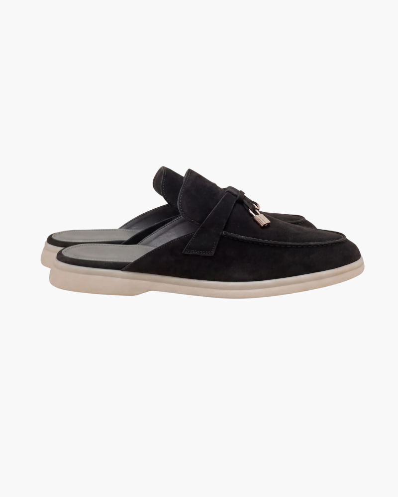 Konrad™ | Eleganter Mule Schwarz
