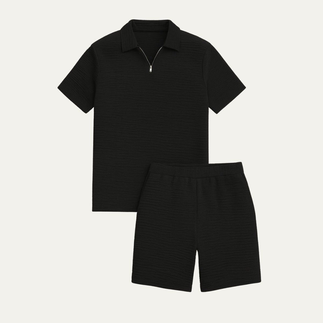 Nico™ | Leichtes Sommer-Set Polo & Shorts