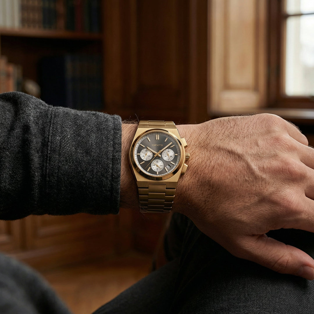 Urban™ | Zeitlose Edelstahl-Quarzuhr mit Armband