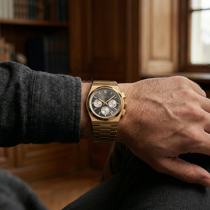 Urban™ | Zeitlose Edelstahl-Quarzuhr mit Armband