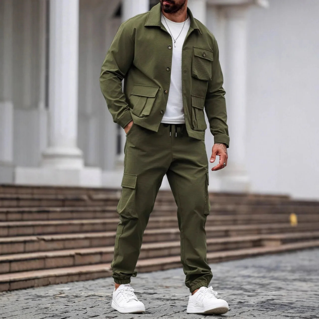 Marlon™ | Cargo-Set Jacke & Hose