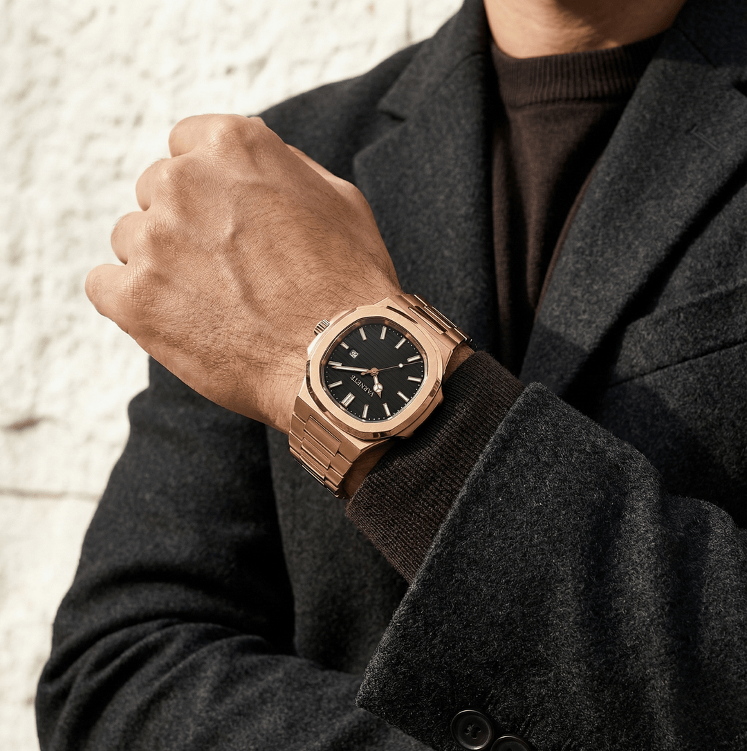 Theodor™ | Elegante Edelstahl-Quarzuhr