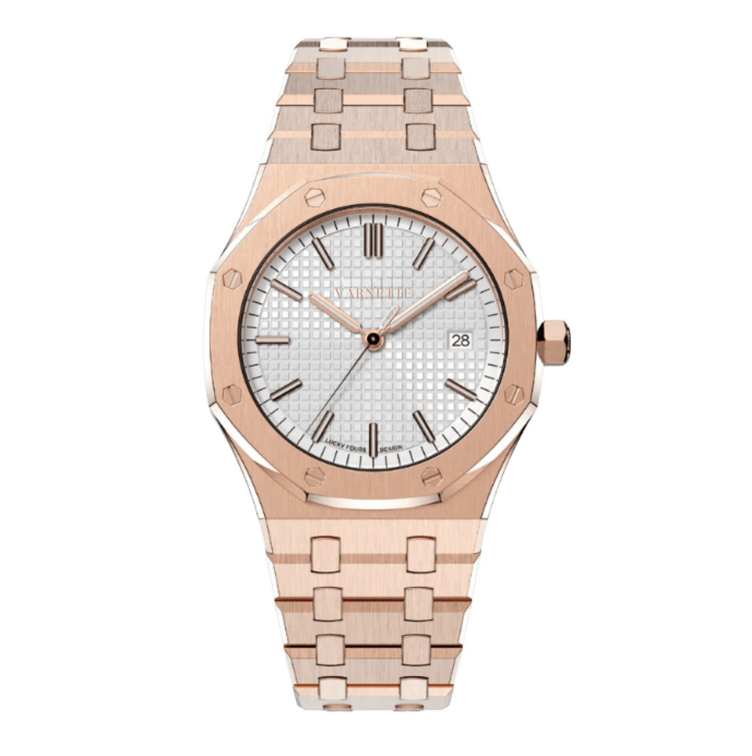 Aurel™ | Feine Quarzuhr mit Edelstahlarmband