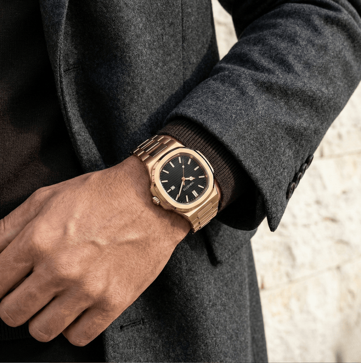Theodor™ | Elegante Edelstahl-Quarzuhr