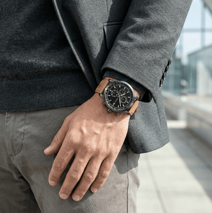 Magnus™ | Elegante Edelstahl-Quarzuhr