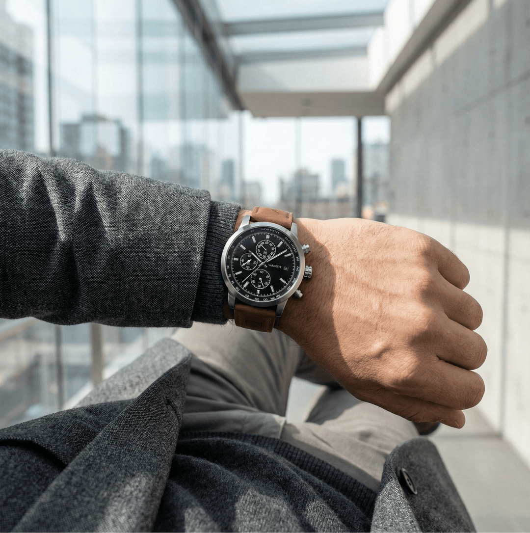 Magnus™ | Elegante Edelstahl-Quarzuhr
