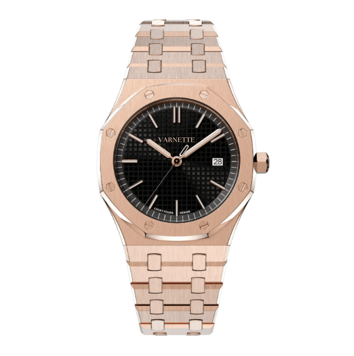 Aurel™ | Elegante Quarzuhr mit Edelstahlarmband