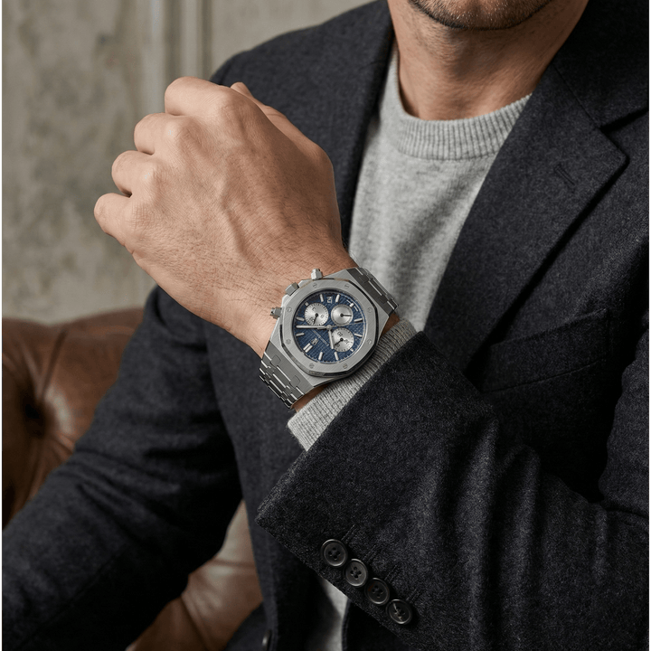 Augustin™ | Elegante Edelstahl-Quarzuhr