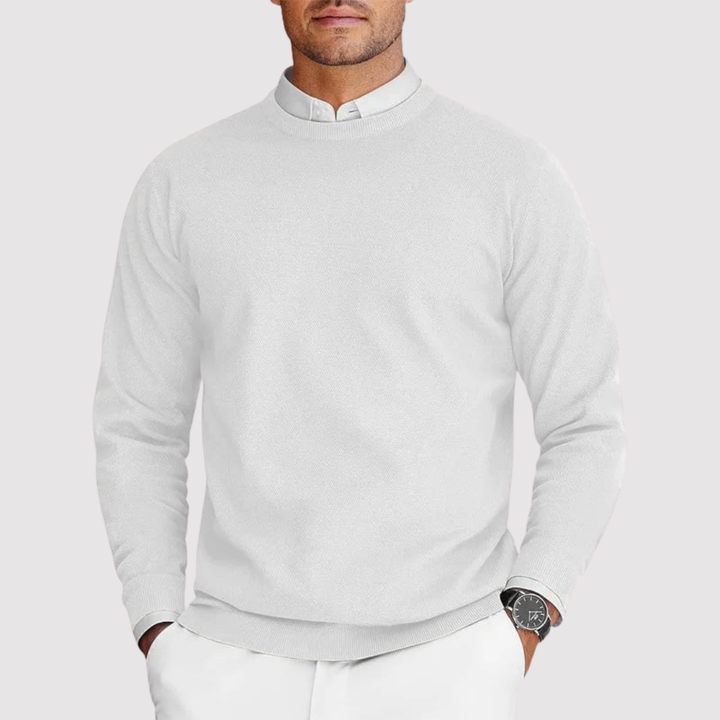 Konstantin™ | Strickpullover mit Rundhalsausschnitt