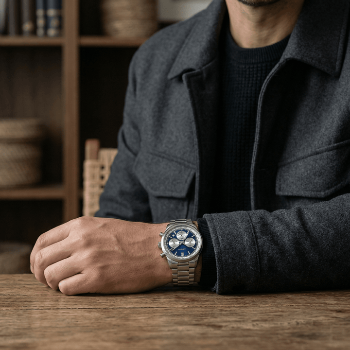 Viktor™ | Elegante Edelstahl-Quarzuhr