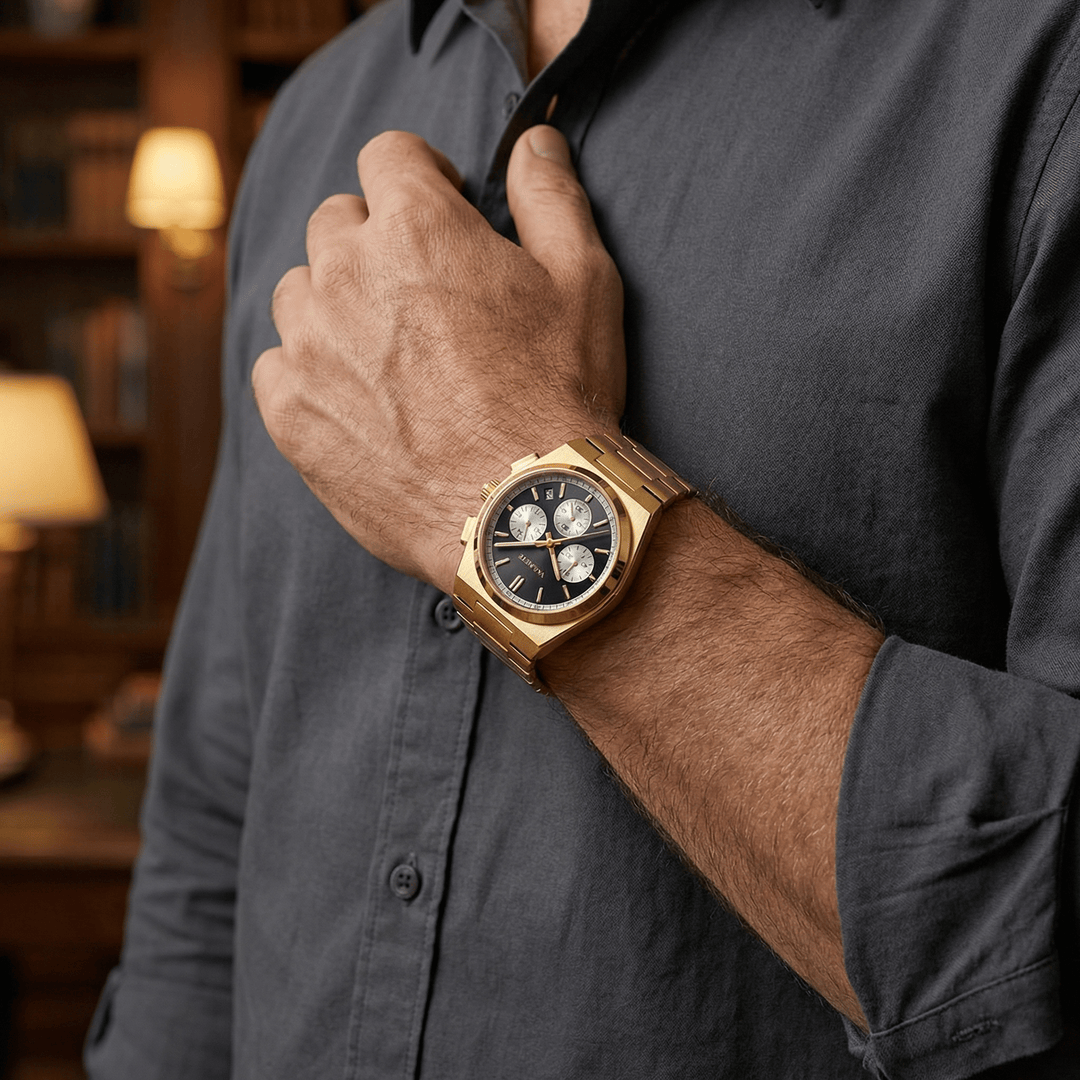 Urban™ | Zeitlose Edelstahl-Quarzuhr mit Armband