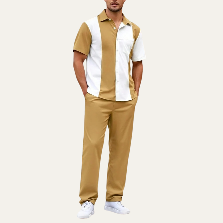 Andreas™ | Gestreiftes Set Hemd & Hose