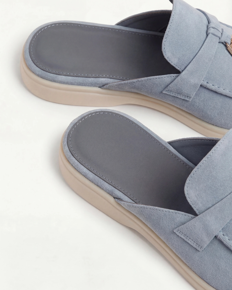 Jaromir™ | Eleganter Mule Himmelblau