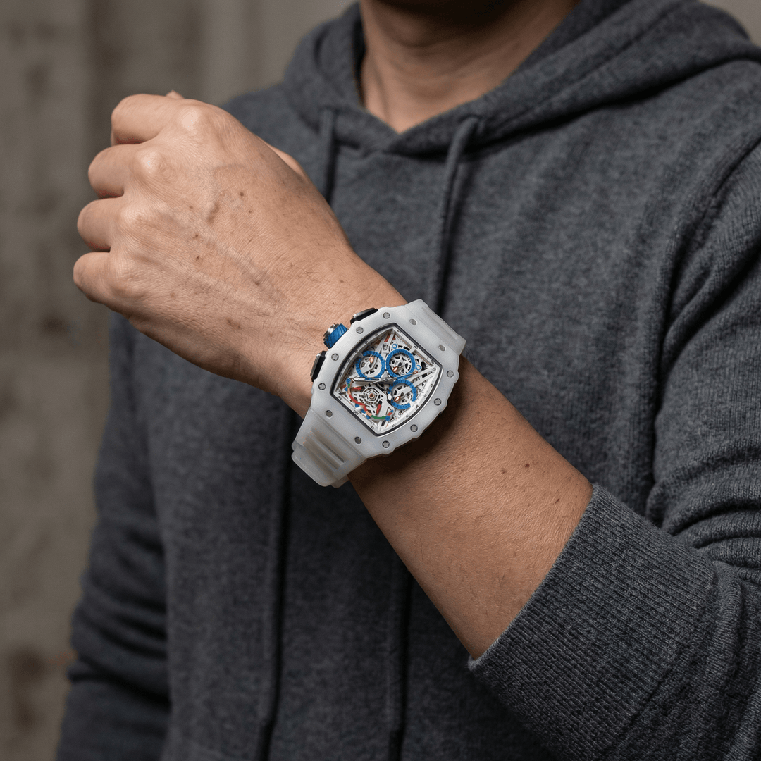 Wilhelm™ | Moderne Quarzuhr Edelstahl