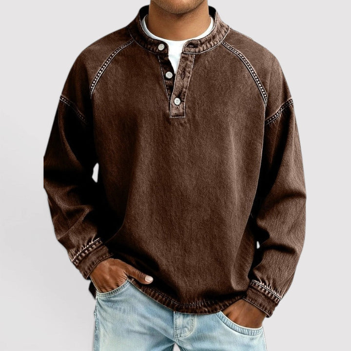 Fabius™ | Legeres Henley-Shirt für den Alltag