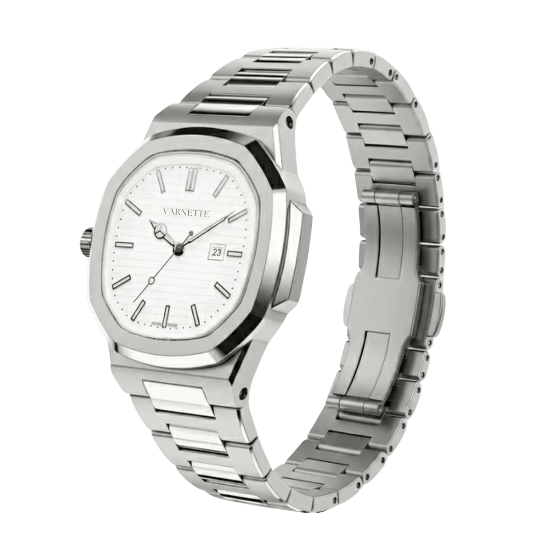 Alexander™ | Elegante Edelstahl-Quarzuhr
