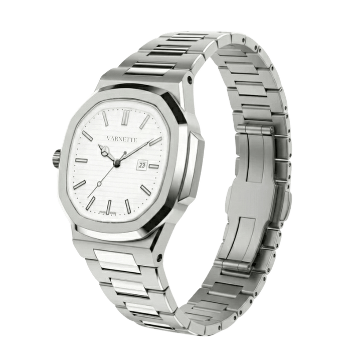 Alexander™ | Elegante Edelstahl-Quarzuhr