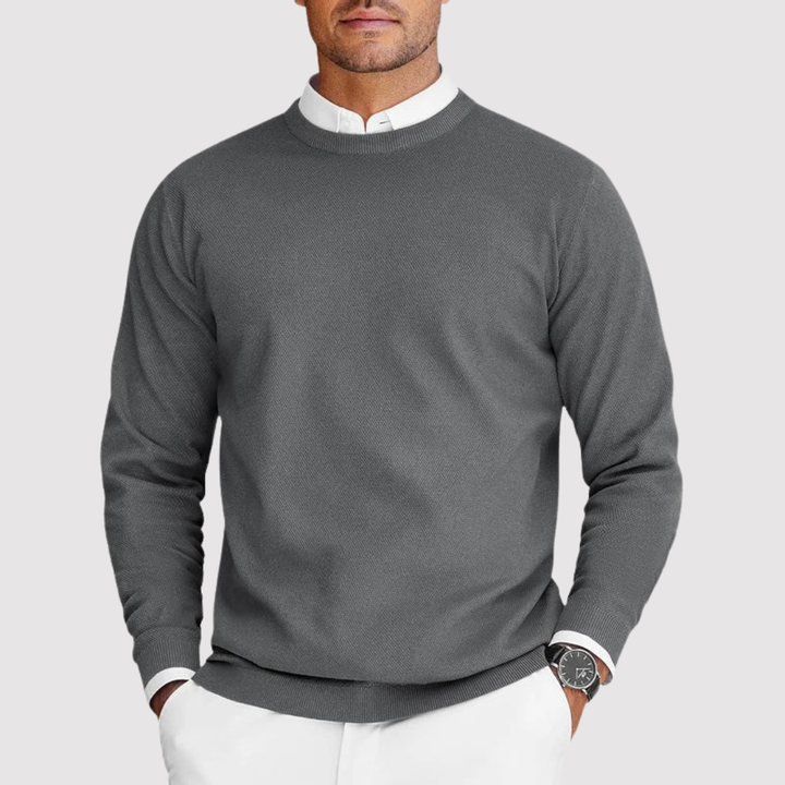Konstantin™ | Strickpullover mit Rundhalsausschnitt