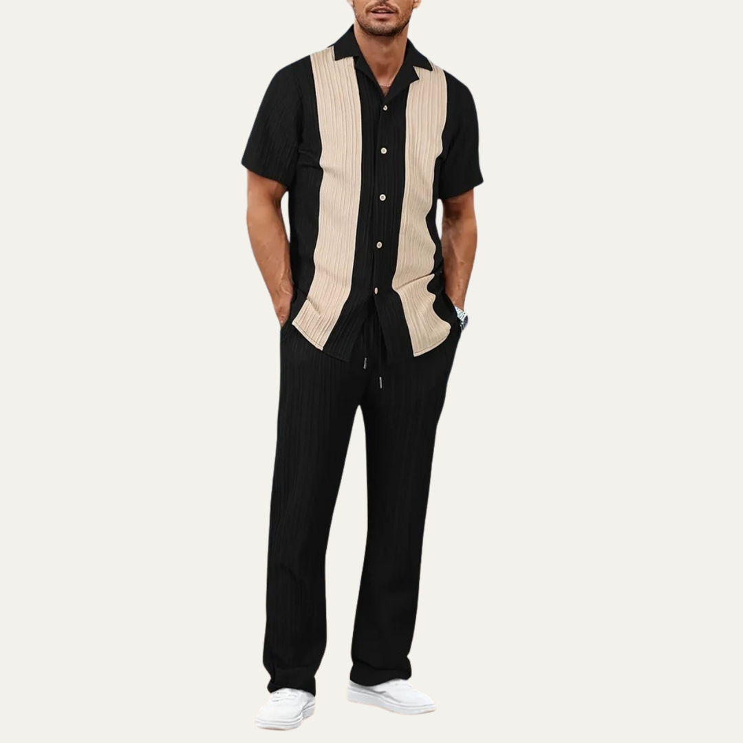 Anton™ | Modernes Sommer-Set Hemd & Hose